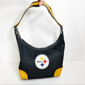 NFL Pittsburgh Steelers Jersey Mesh Purse - Black & Gold